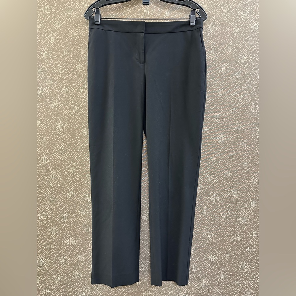 🔥🔥🔥Ann Taylor Kate Fit Black Petite Trousers Pants